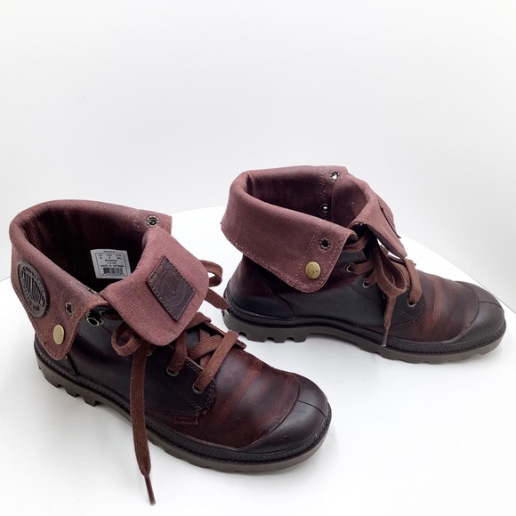 Anthropologie Shoes - {Palladium} Baggy Leather Russet Gum Boots $FIRM$$